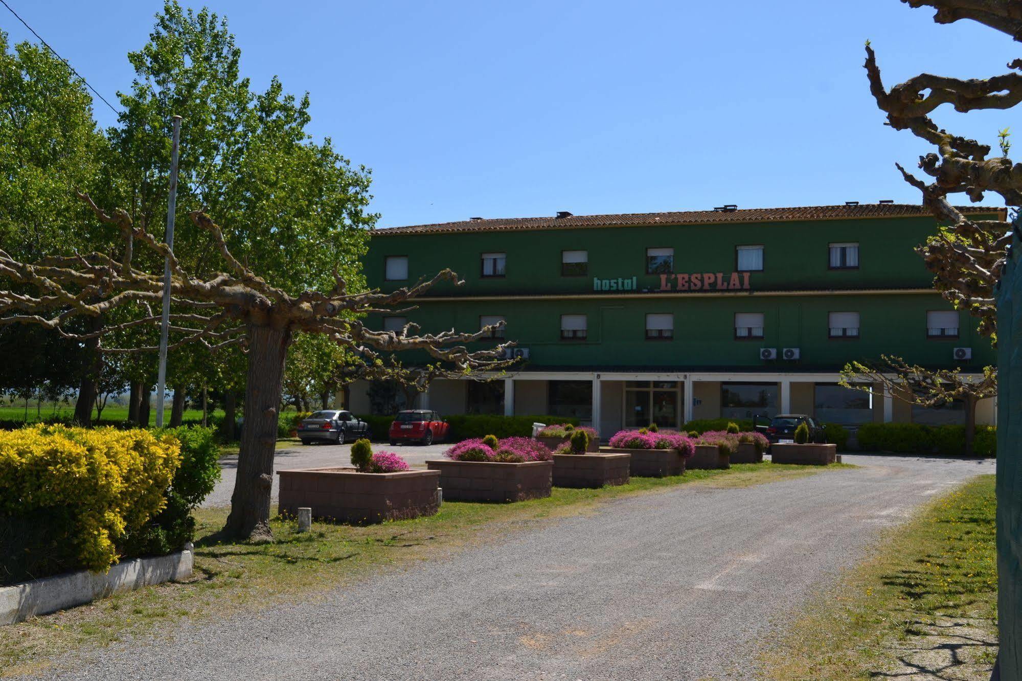 Hostal L'Esplai Viladamat Buitenkant foto